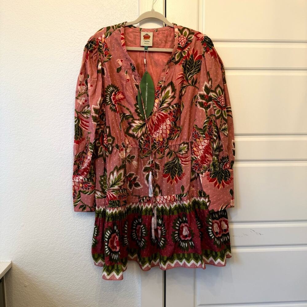 Farm Rio Aura Floral Dress - Picture 4 of 8